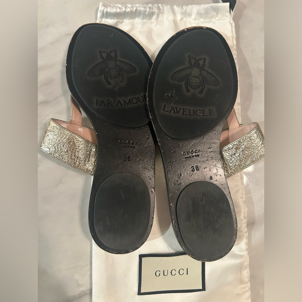 Authentic Gucci Sandals - image 3